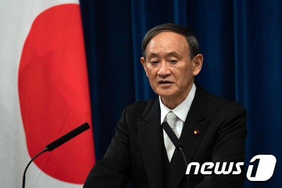 스가 요시히데(菅義偉) 일본 총리 © AFP=뉴스1