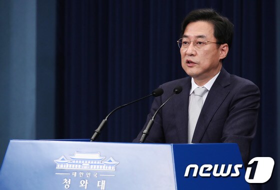 강민석 청와대 대변인./뉴스1 © News1 박정호 기자