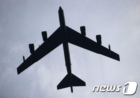 미 공군이 운용 중인 B-52 폭격기 © AFP=뉴스1