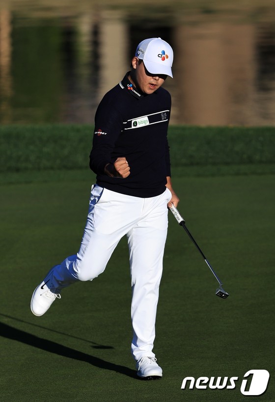 김시우가 25일(한국시간) PGA투어 아메리칸 익스프레스에서 우승을 차지했다. © AFP=뉴스1