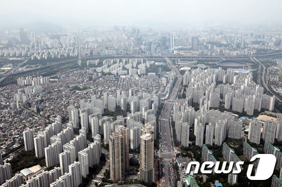 서울의 아파트 단지 모습.© News1 이광호 기자