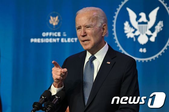 조 바이든 미국 대통령 당선인. © AFP=뉴스1