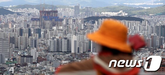 서울 아파트 모습(자료사진) 2021.10.12/뉴스1 © News1 박지혜 기자