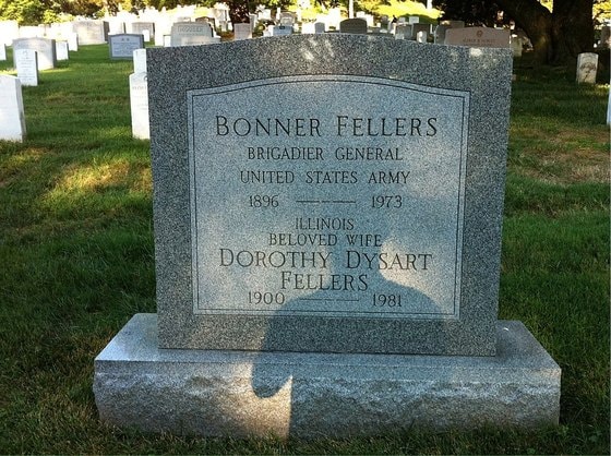 미국 알링턴 국립묘지의 보너 펠러스 묘 / 사진출처 = 위키피디아
