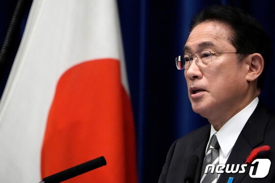 기시다 후미오 일본 신임 총리. © 로이터=뉴스1 © News1 정윤영 기자
