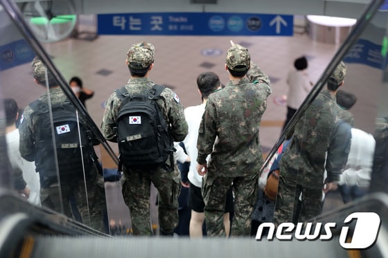 군 장병. 2021.10.4/뉴스1 © News1 박세연 기자