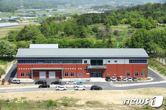 전남대학교병원 융합의료기기산업지원센터 전경.(전남대병원 제공)© 뉴스1