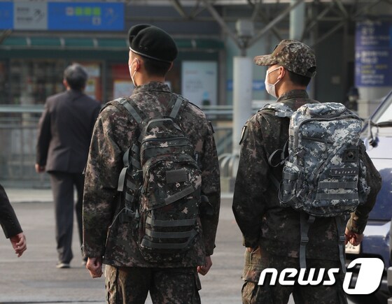 군 장병. 2021.11.1/뉴스1 © News1 신웅수 기자
