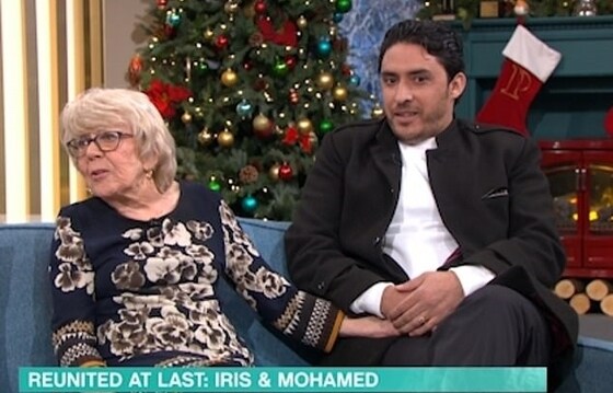 두 사람은 지난달 30일 영국 방송 ITV에 출연해 애정을 과시했다. (ITV 갈무리) © 뉴스1