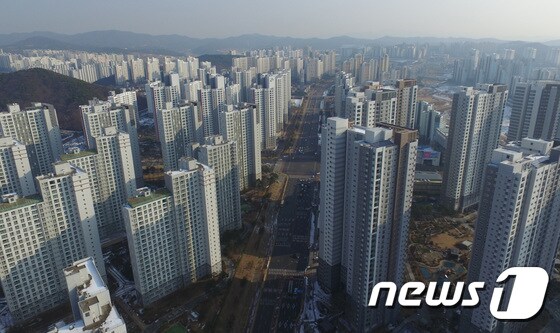 수도권 아파트 단지 모습. 2021.12.20/뉴스1 © News1 김영운 기자