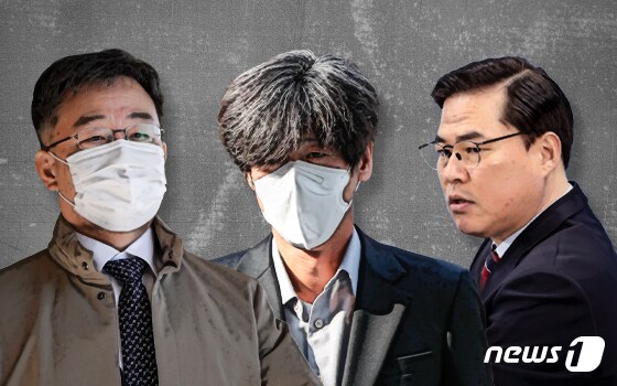 김만배씨, 남욱 변호사, 유동규 전 성남도시개발공사 기획본부장(왼쪽부터) © News1 최수아 디자이너