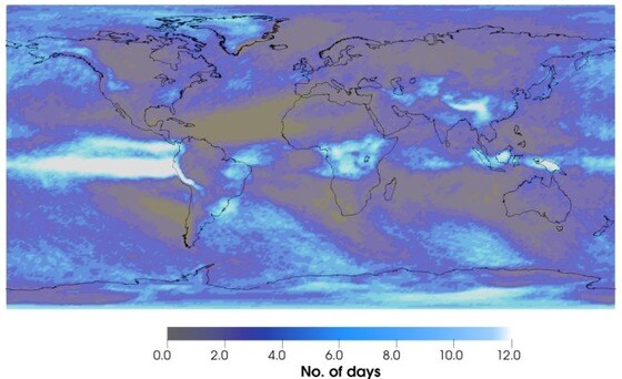 지구 온난화로 인한 극한 강수 발생 변화(IBS 제공)© 뉴스1