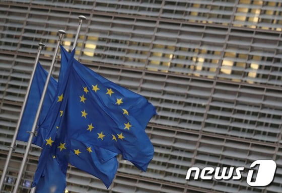 유럽연합 집행위원회 청사 전경. © 로이터=뉴스1 © News1 최서윤 기자