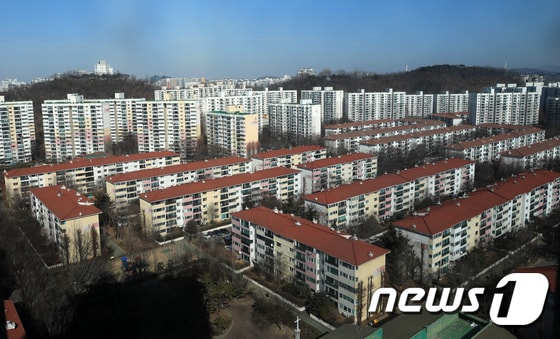 서울 양천구 목동 아파트 2단지의 모습. (사진은 기사 내용과 무관함) /뉴스1 © News1