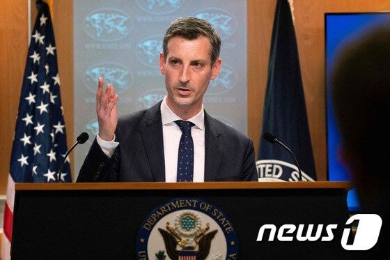 네드 프라이스 미국 국무부 대변인 <자료사진> © AFP=뉴스1