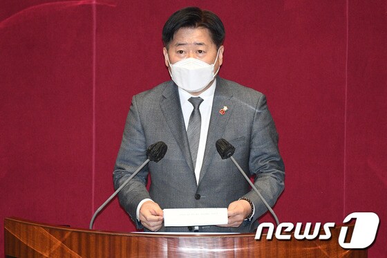 오영훈 더불어민주당 의원 2021.2.26/뉴스1 © News1 박세연 기자
