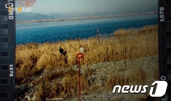 지난 2월20일 SBS <그것이 알고싶다> 에 방송된 낙동강변 살인사건 범행 현장.(그것이 알고싶다 방송 캡처)© 뉴스1