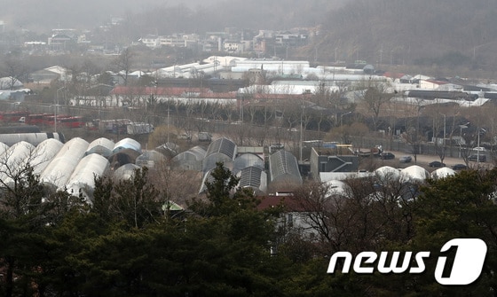 경기도 과천 지구.(자료사진) 2021.3.11/뉴스1 © News1 이동해 기자