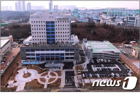 힘찬종합병원 전경(인천시 제공)2021.3.14/뉴스1 © News1 박아론 기자