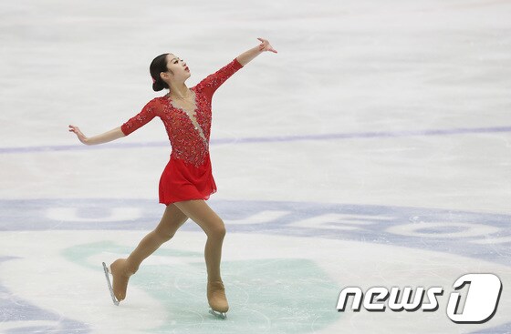 한국 여자 피겨스케이팅의 기대주 이해인. /뉴스1 © News1 박지혜 기자