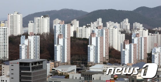 세종시 1생활권 아파트 모습.  뉴스1 DB © News1 장수영 기자