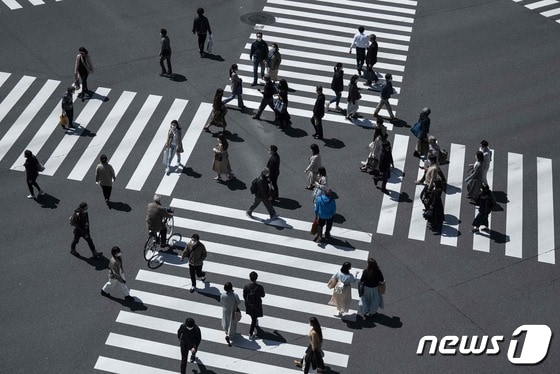 도쿄 긴자 거리 © AFP=뉴스1