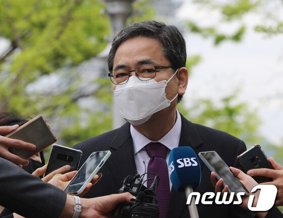 곽상도 국민의힘 의원2021.4.23/뉴스1 © News1 김영운 기자