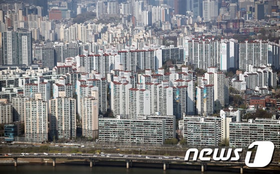 서울 아파트 모습. 2021.4.7/뉴스1 © News1 오대일 기자