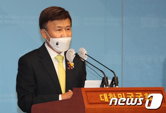김원웅 전 광복회장. 2021.5.21/뉴스1 © News1 오대일 기자