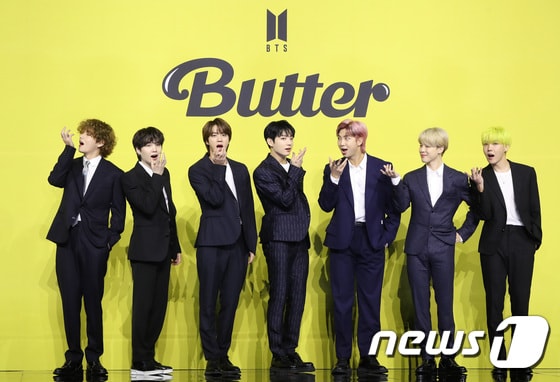 그룹 방탄소년단(BTS) 뷔(왼쪽부터), 슈가, 진, 정국, RM, 지민, 제이홉 © News1