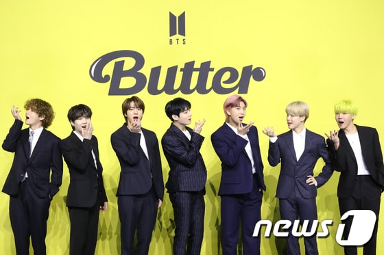 그룹 방탄소년단(BTS) 뷔(왼쪽부터), 슈가, 진, 정국, RM, 지민, 제이홉 © News1 권현진 기자