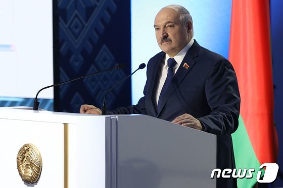 알렉산드르 루카셴코 벨라루스 대통령. © AFP=뉴스1 자료 사진