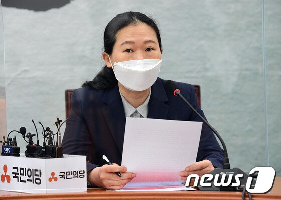 권은희 국민의당 원내대표 2021.5.6/뉴스1 © News1 구윤성 기자
