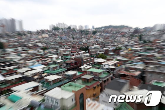  서울 동작구 노량진1 재정비촉진구역의 모습. 2021.6.11/뉴스1 © News1 조태형 기자