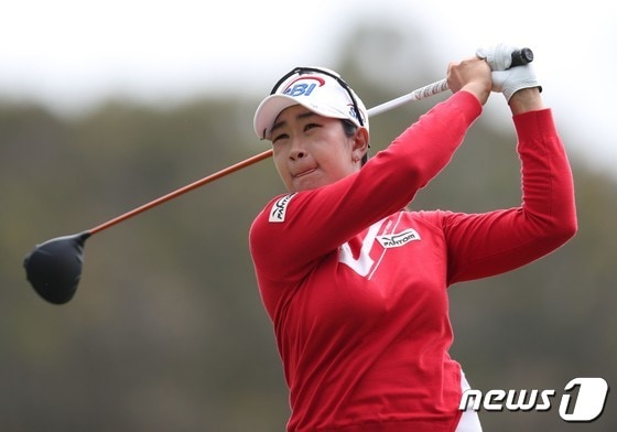 미국여자프로골프(LPGA)투어 메디힐 챔피언십 공동 4위에 오른 김아림. © AFP=뉴스1