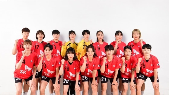 여자 핸드볼 대표팀(대한핸드볼협회 제공)© 뉴스1