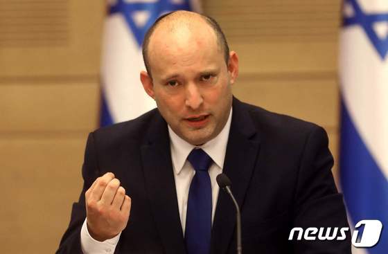 나프탈리 베넷 이스라엘 신임 총리. © AFP=뉴스1