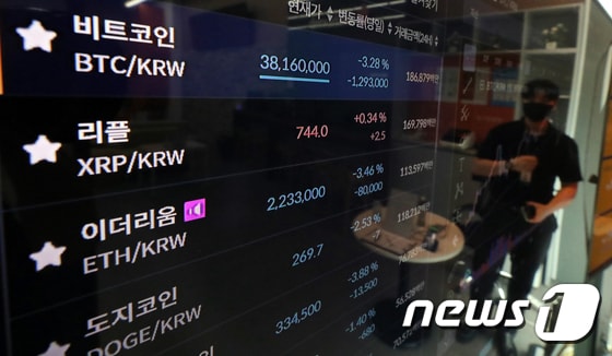 '비트코인 원화기준 4천만원대 올라서나' 