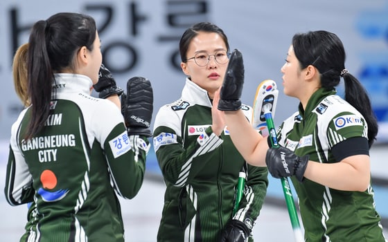 여자 컬링 팀 킴.(대한컬링연맹 제공) © 뉴스1