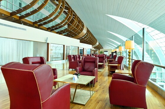 에미레이트 항공, 두바이 국제공항 퍼스트 클래스 라운지