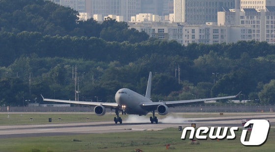 공군 다목적 공중급유수송기 KC-330 '시그너스'./뉴스1 © News1 김영운 기자