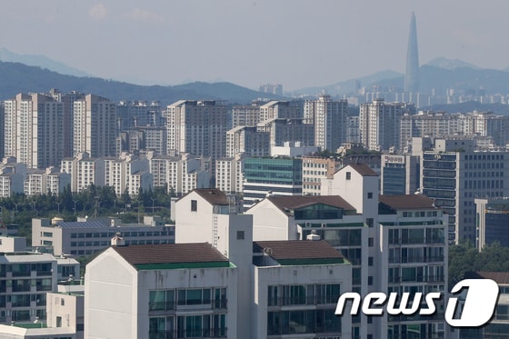 경기 성남시 분당구 아파트 단지 모습. © News1 민경석 기자