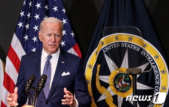 조 바이든 미국 대통령. © 로이터=뉴스1 © News1 정윤영 기자