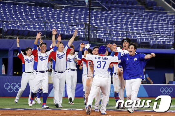 야구 대표팀 선수들/뉴스1 © News1 이재명 기자