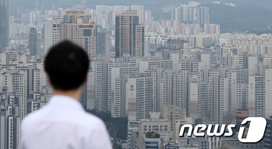 서울 시내 아파트 단지 모습. (자료사진) 2021.7.4/뉴스1` © News1 민경석 기자