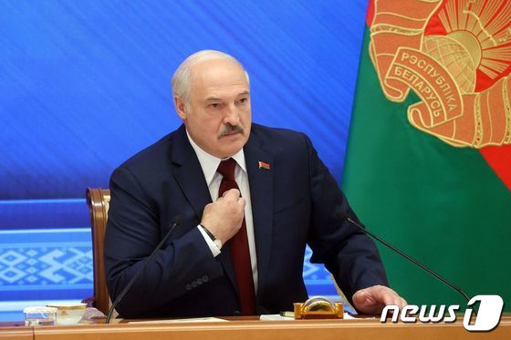 벨라루스 알렉산드르 루카셴코 대통령. © AFP=뉴스1 © News1 서한샘 기자