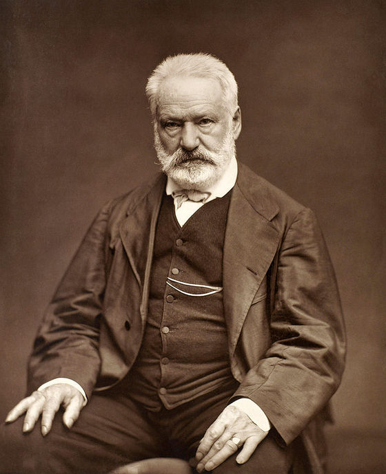 1876년의 빅토르 위고. © Étienne Carjat