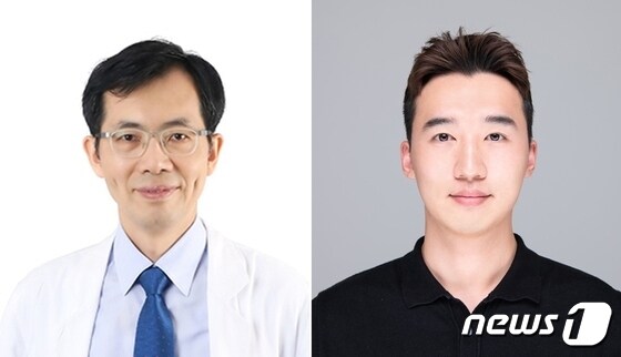 경희대병원 가정의학과 원장원 교수(사진 왼쪽)와 배한희 전공의.© 뉴스1
