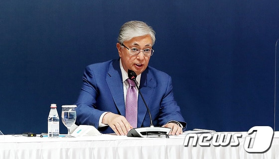 카심 조마르트 토카예프 카자흐스탄 대통령. 2021.8.17/뉴스1 © News1 박지혜 기자