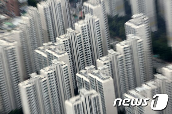 서울시내 아파트 모습(자료사진) 2021.8.20/뉴스1 © News1 조태형 기자